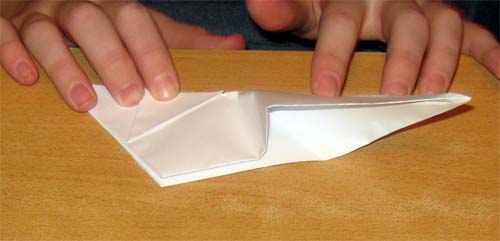 Изготовление оригами Мышка
