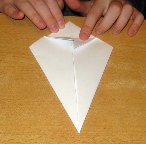 Изготовление оригами Мышка