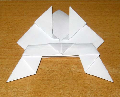 Как сделать оригами Лягушка