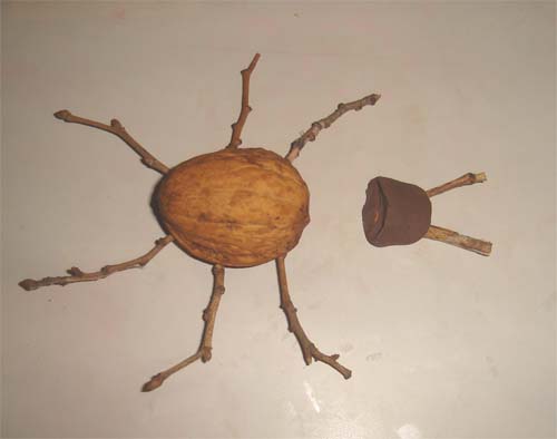 Поделка жук