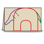 Как сделать бумажных слонов